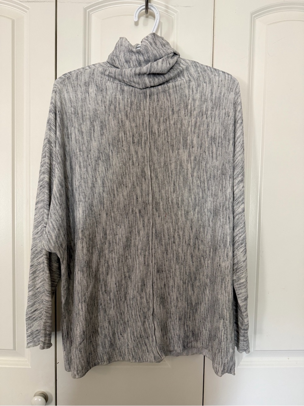 Charisma Heathered Gray Turtleneck Sweater